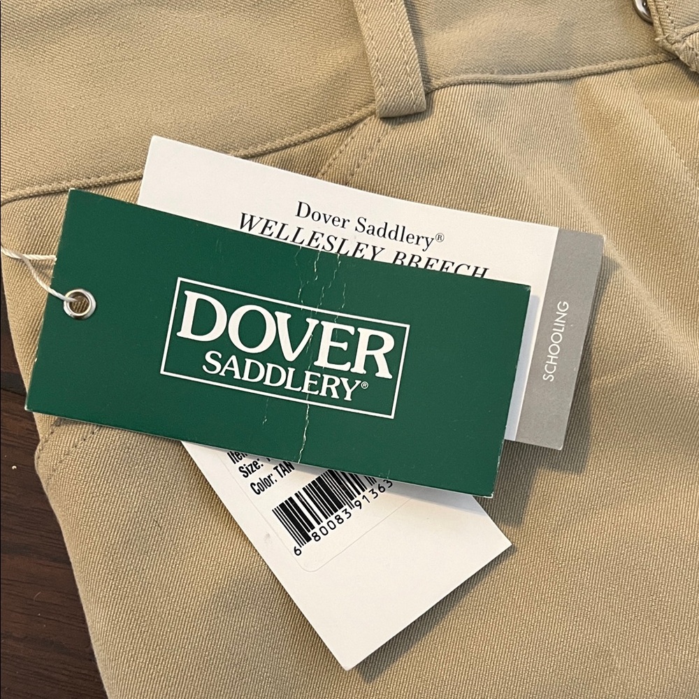 Kids Tan Equestrian Pants - Picture 2 of 5